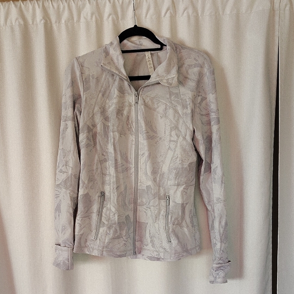 lululemon athletica Jackets & Blazers - lululemon athletica Light Gray Utility Jacket